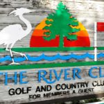 River Club Golf and Country Club in Bradenton Entrance Sign