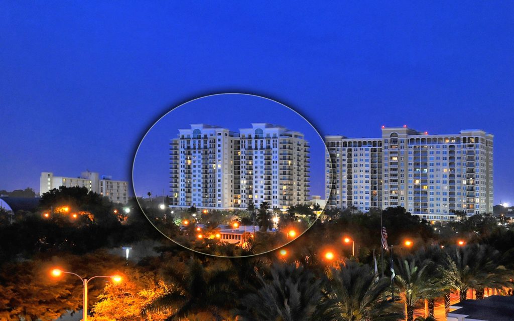 Alinari in Downtown Sarasota Aerial 2