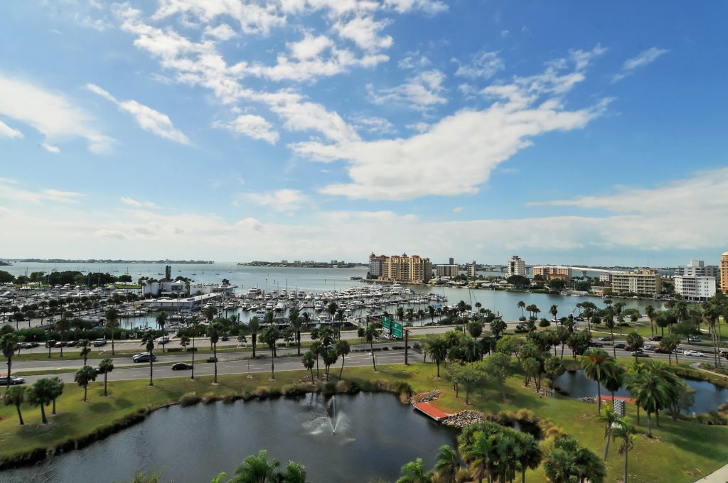 Bay Plaza Condos in Downtown Sarasota View