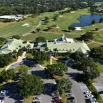 Laurel Oak Country Club in Sarasota Clubhouse Aerial 2