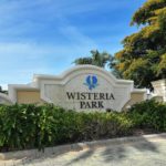 Wisteria Park in Bradenton Entrance Sign