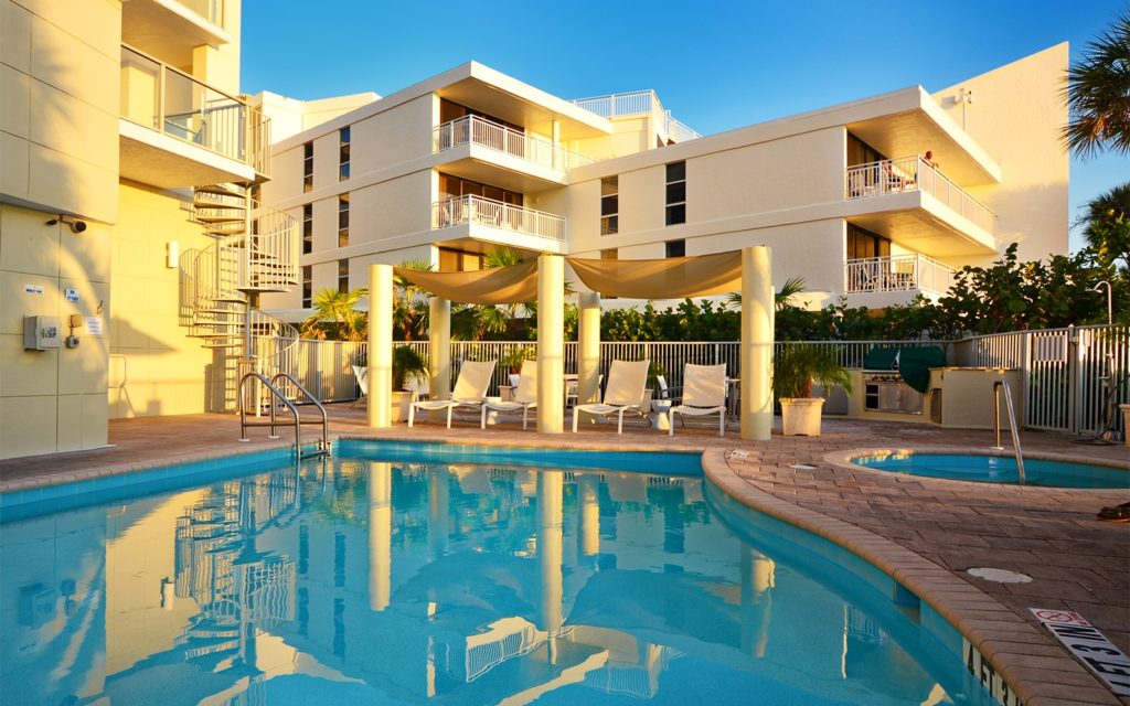 The Crescent in Siesta Key Pool