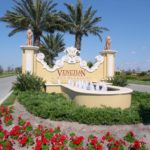 Venetian Golf & River Club in Venice Entrance Sign