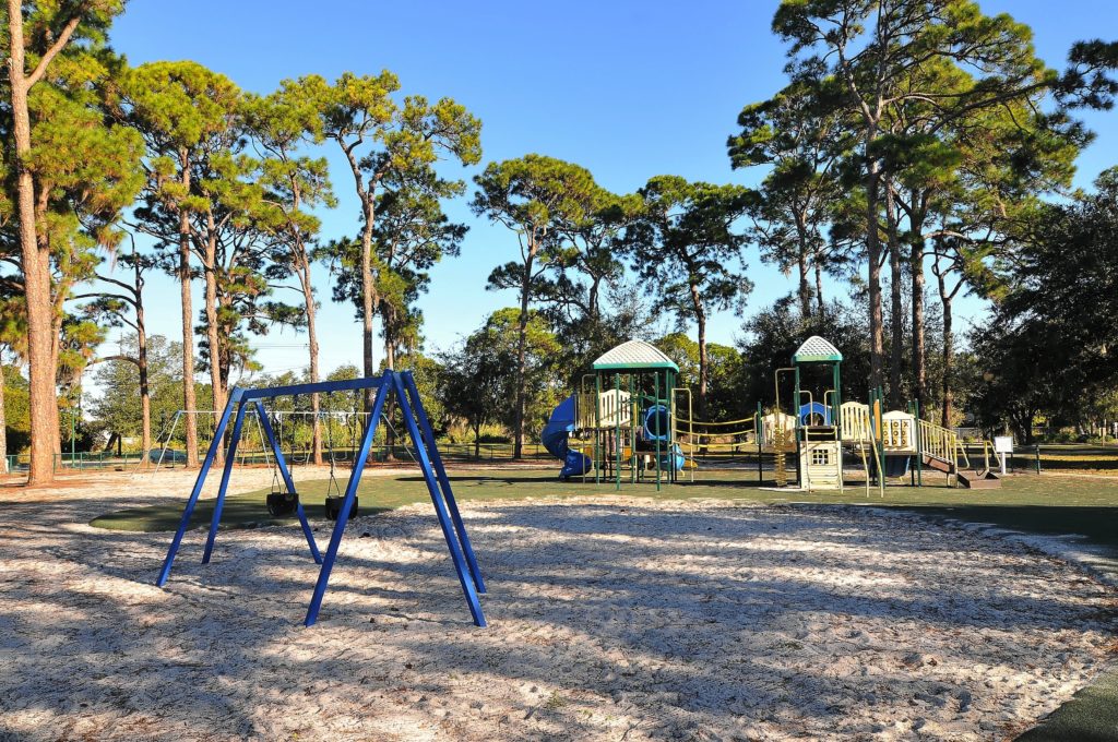 Gillespie Park in Sarasota Playground